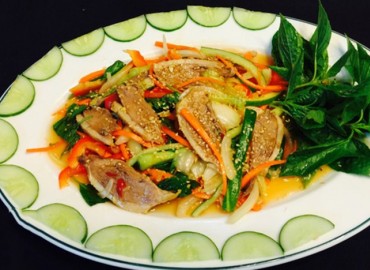 Cách làm gỏi vịt trộn rau củ