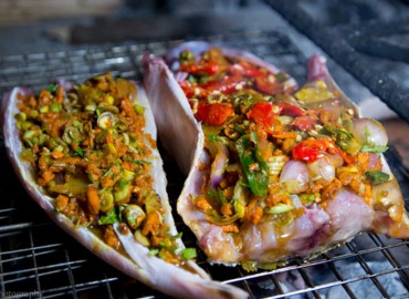 Ngày lạnh, lai rai cá chai nướng ngũ vị thơm lừng