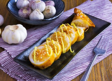 Cách làm món mực nhồi cơm sốt Teriyaki hấp dẫn không thể chối từ