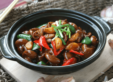 Đổi vị lòng xào tỏi lạ miệng đưa cơm