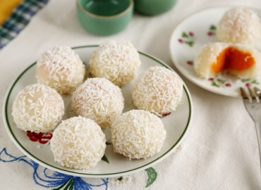 Mochi khoai lang - món bánh ngọt mát bạn nên thử