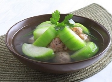 Thịt lợn nấu bí đao thanh nhiệt tiêu viêm